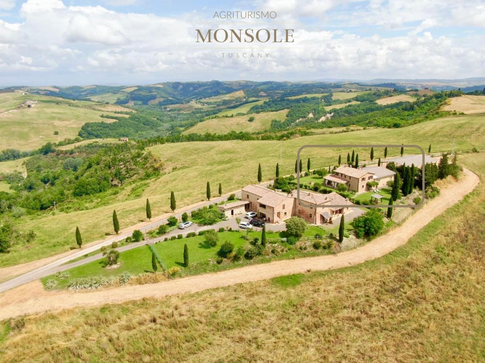 Agriturismo Monsole - Montalcino Exteriör bild